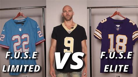 fuse jersey|vapor untouchable vs elite jersey.